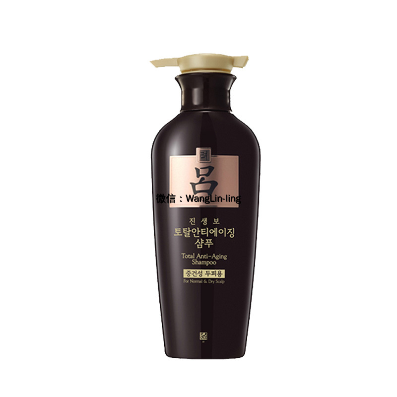 韩国 Amore 爱茉莉 RYO 黑吕 人参防脱固发洗髮水 400ml