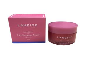 韩国 Laneige 兰芝 夜间保湿修复睡眠唇膜 草莓味 20g