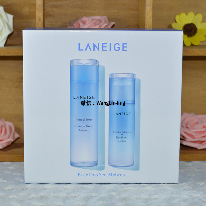 韩国 Laneige 兰芝 水库凝肌水乳两件套 滋润型