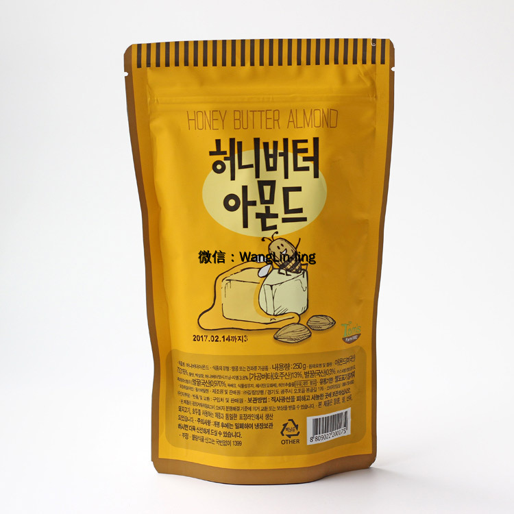 韩国 Gilim 蜂蜜黄油杏仁 250g