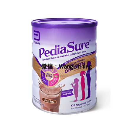 雅培 PediaSure 小安素 850g/罐 巧克力味 1-10岁